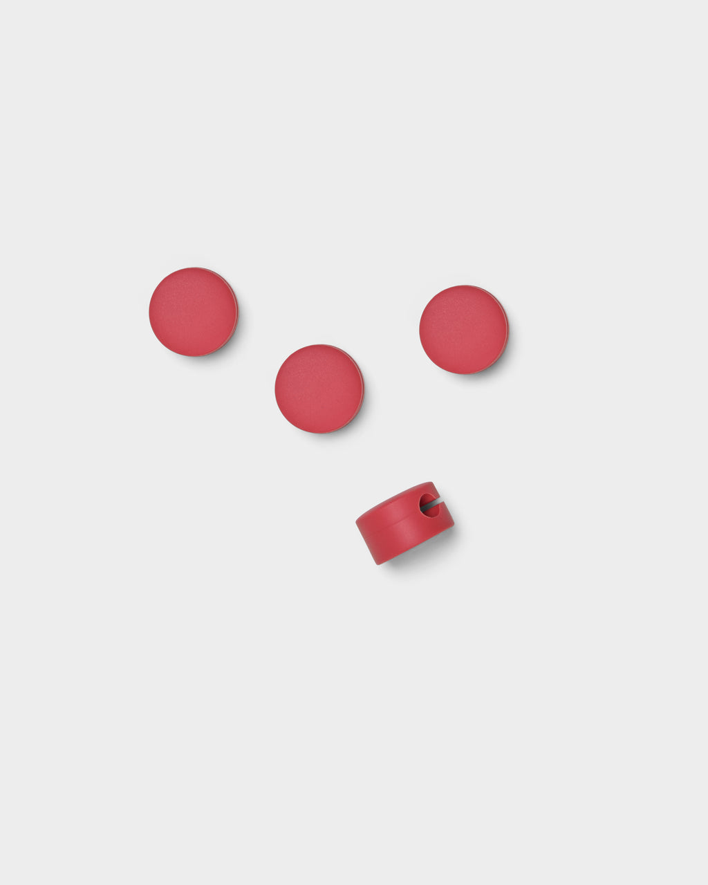 Pedestal Cable Dots Cable Managers 043 Burnin' Red