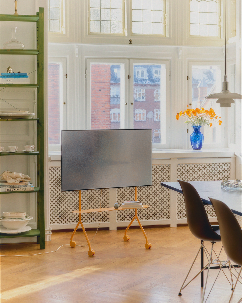 Pedestal Moon Light Shelf Shelves 017 Apricot